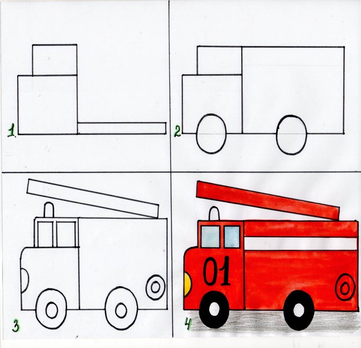 Рисунок машины 3 класса. Рисование грузовая машина в старшей группе. Рисование в подготовительной группе на тему транспорт. Машины нашего города рисование в старшей группе. Схема рисования машины для детей.