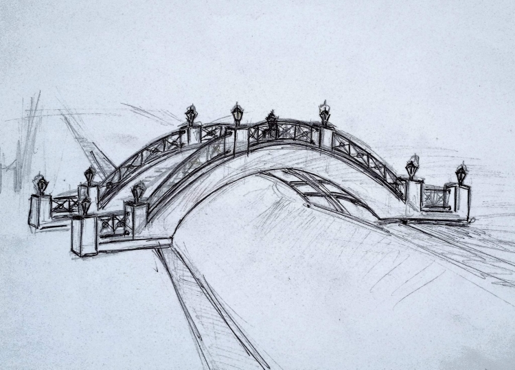 Нарисованный мост