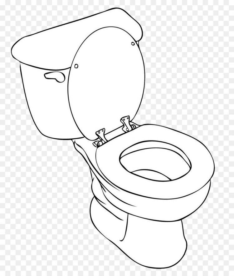Нарисованный туалет