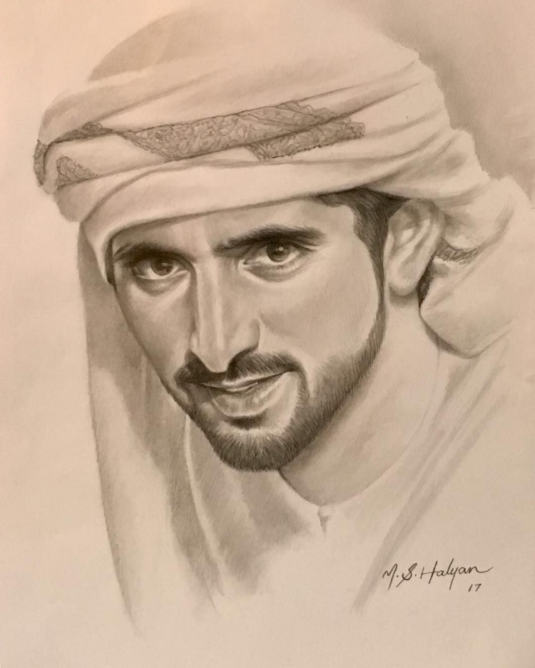 Нарисованный араб