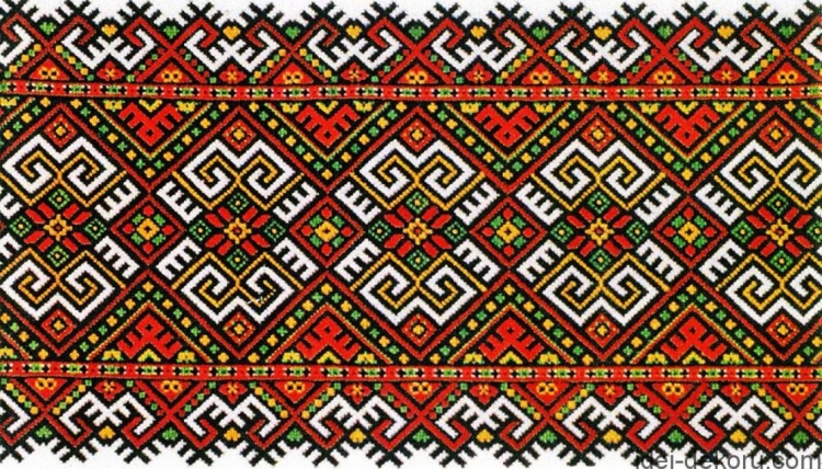 Каракалпакский национальный орнамент