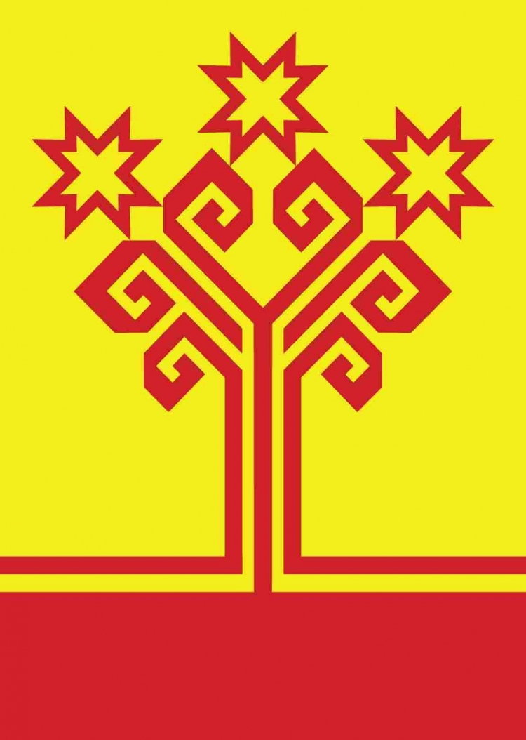 Древо жизни Чувашский орнамент