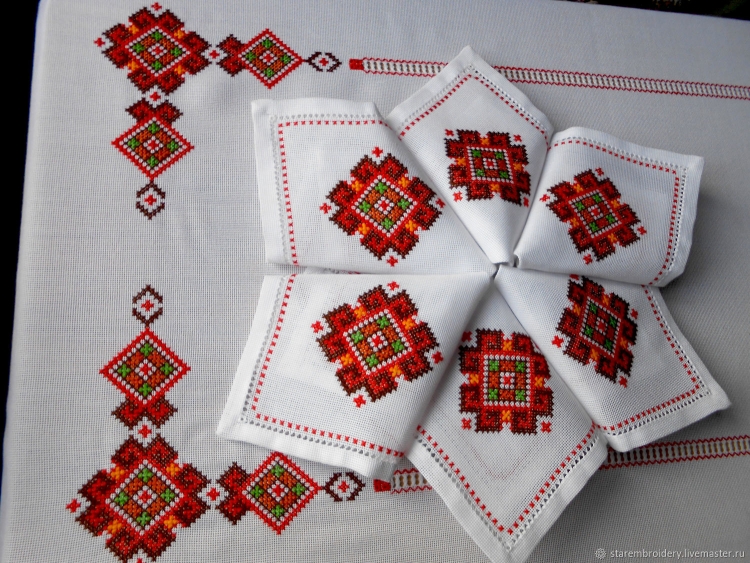 Марийская вышивка