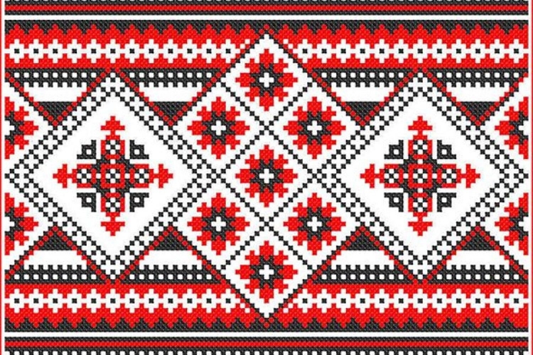 Чувашская вышивка салфетки