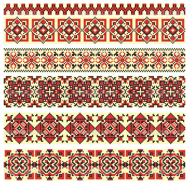 Комбинированный орнамент