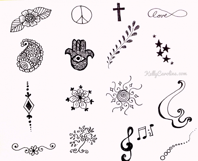 Узоры рисунки карандашом легкие и красивые (50 фото) » рисунки для срисовки на sunnyhair.ru