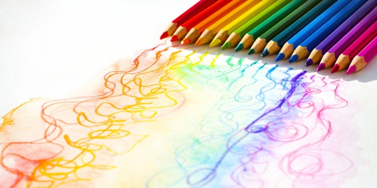 Эффект цветной карандаш