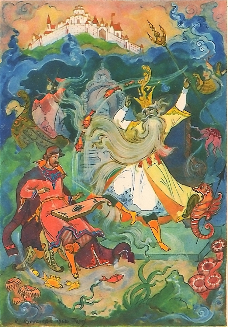 Палехская сказка Садко
