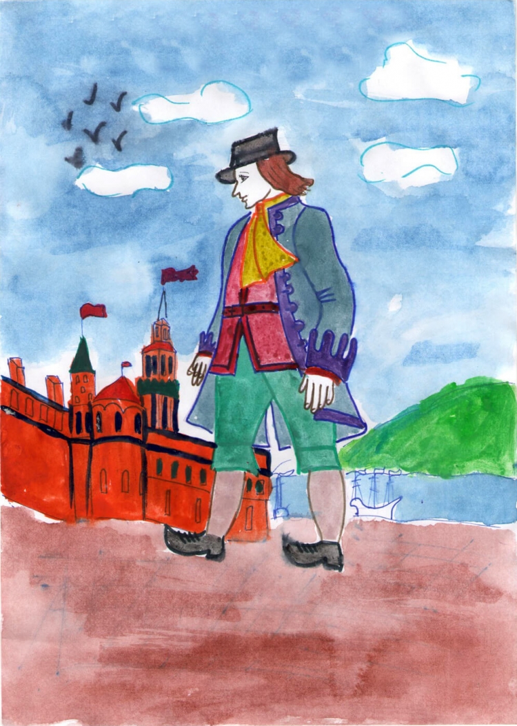 Иллюстрация к произведению путешествие Гулливера