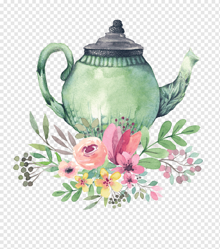 Чайник иллюстрация
