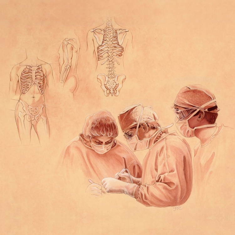 Хирург иллюстрация