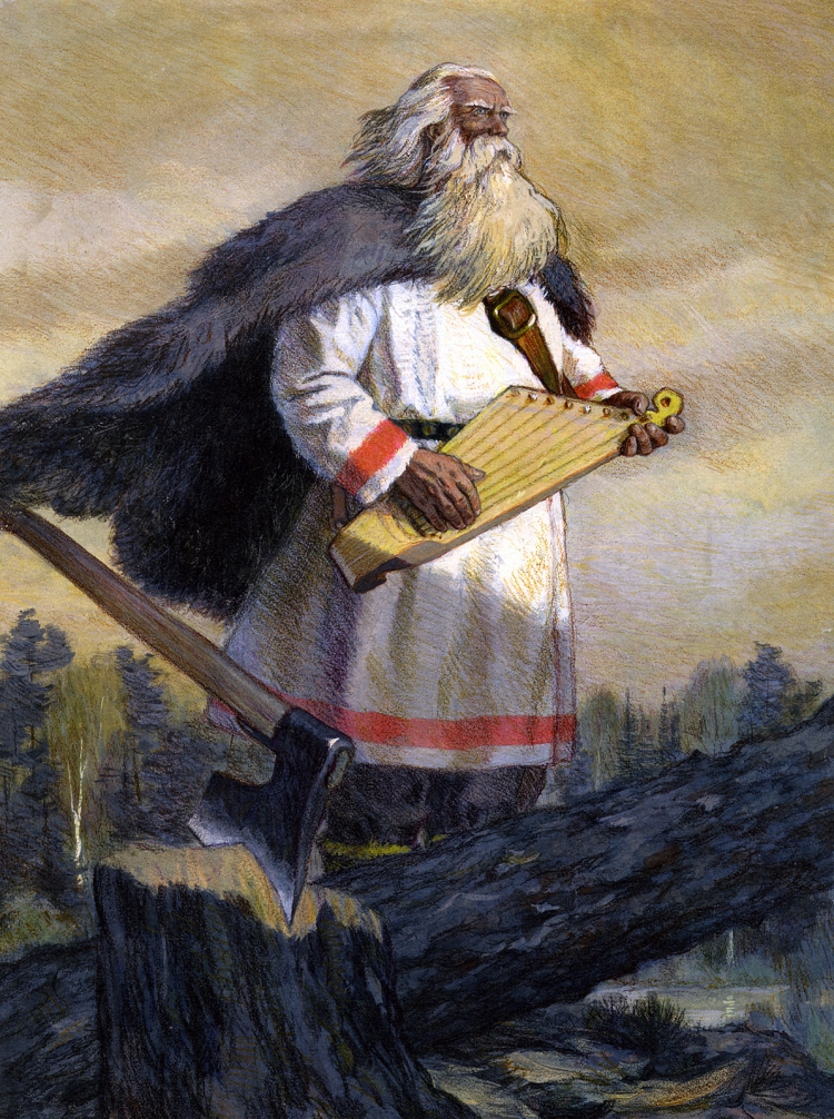Иллюстрация к Карело финскому эпосу Калевала