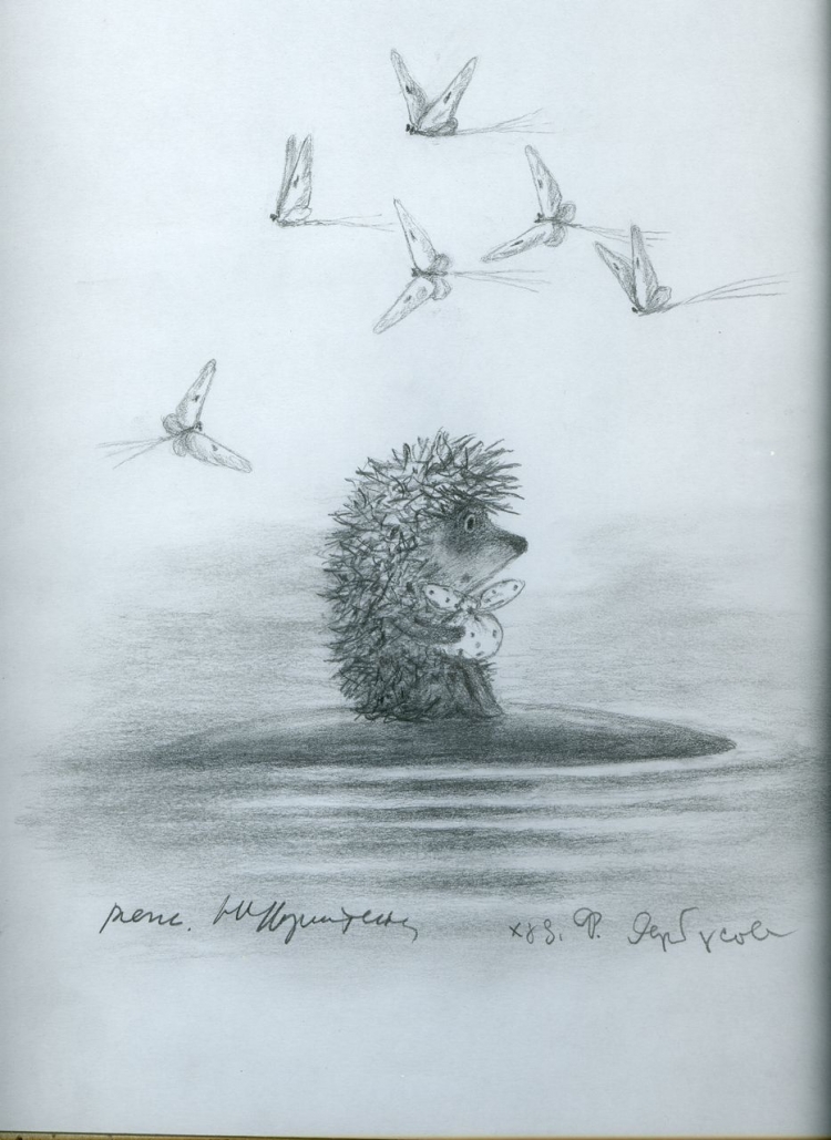 Ёжик в тумане иллюстрации Норштейна