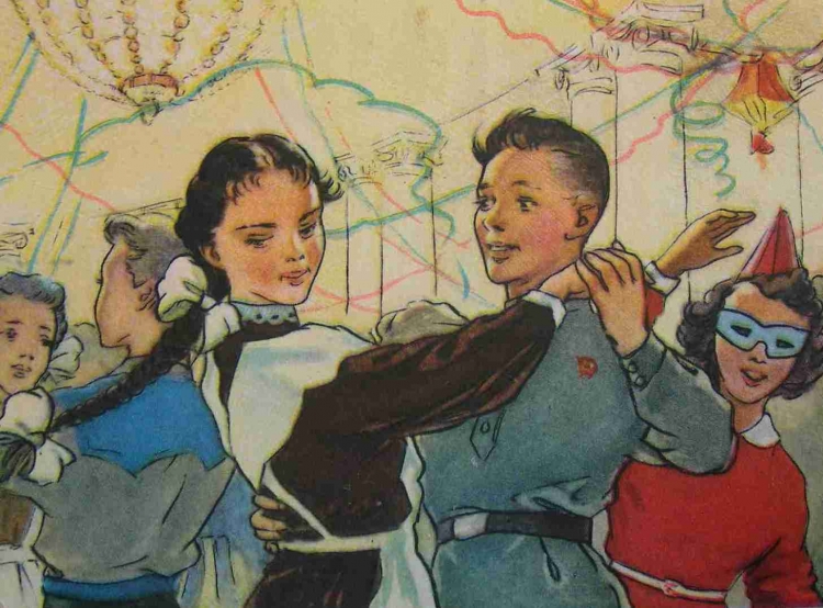 Советские школьники