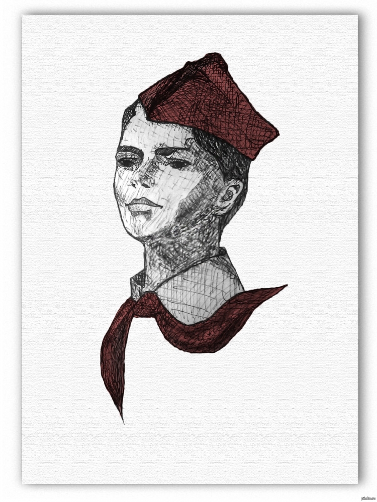 Пионер рисунок