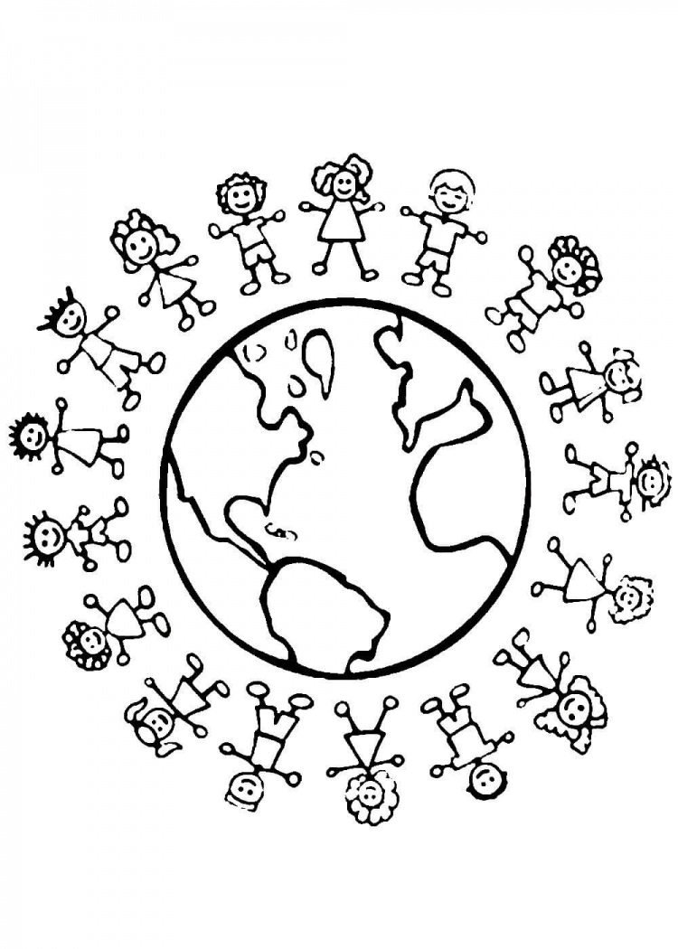 Раскраски защиты, Раскраска 1 июня день защиты детей день защиты детей.