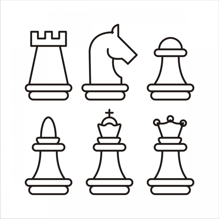 Шахматная раскраска - №2