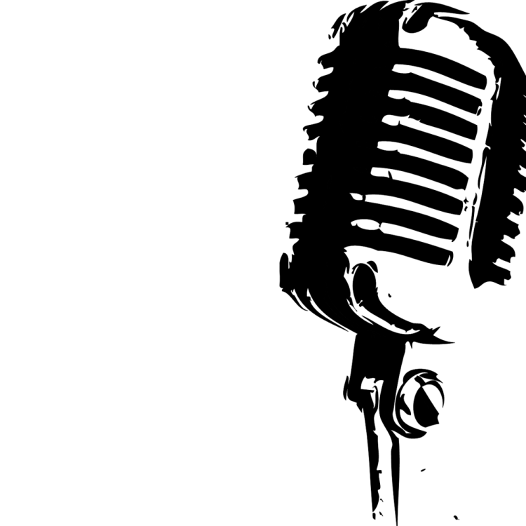 Микрофон иконка скетч