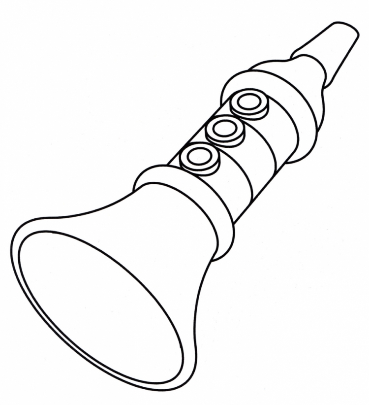 Трубочка нарисованная