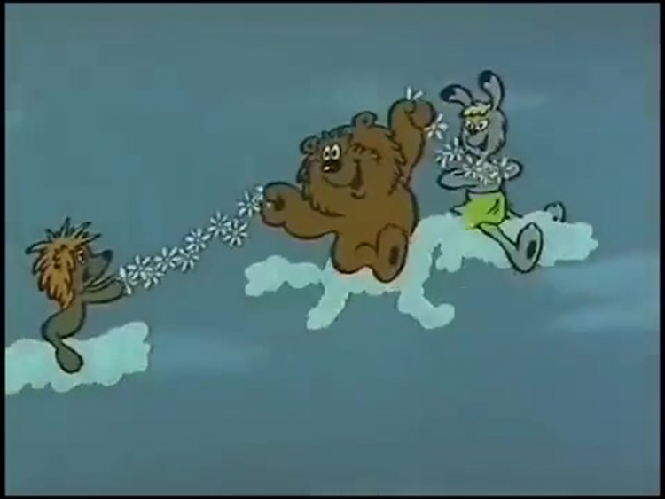 Облака белогривые лошадки