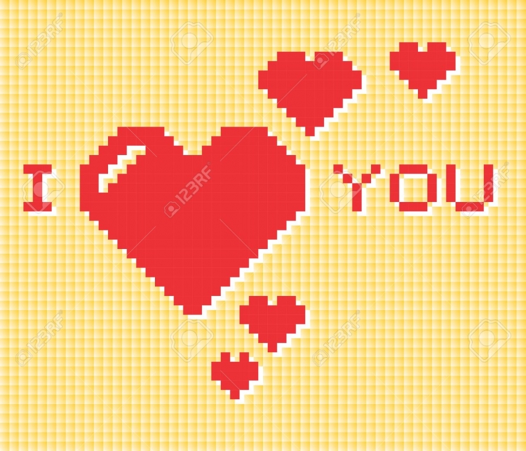 Схема вышивки «Я тебя люблю» - Схемы автора «y_tak» - Вышивка крестом