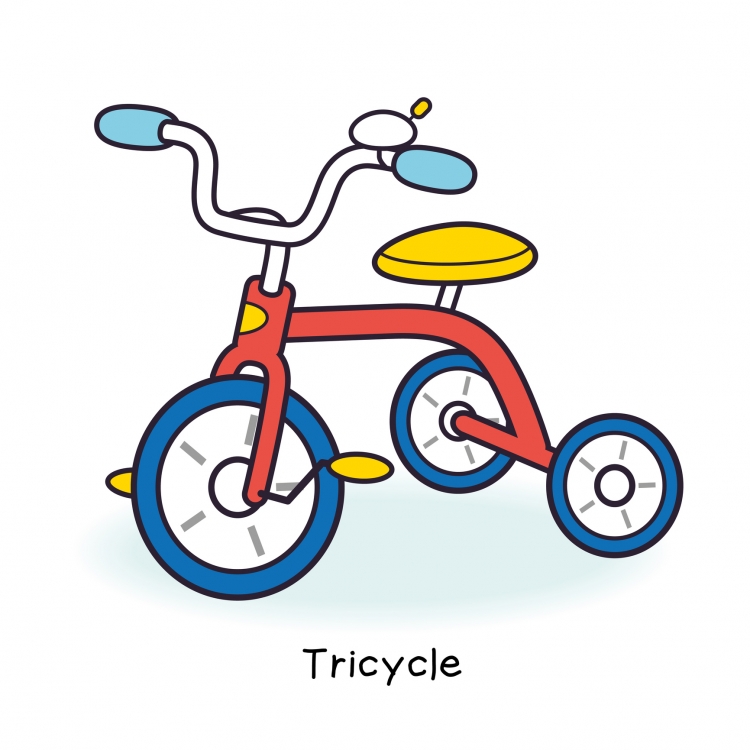 Рисунки карандашом для детей велосипед (50 фото)
