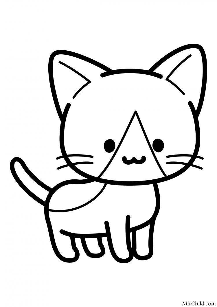 Картинки нарисованные котики легкие. Рисунки котов для срисовки легкие. Раскраска. Котики. Котик лёгкий рисунок для срисовки. Рисунки для срисовки лёгкие котики.