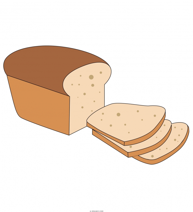 Хлеб рисунок для детей