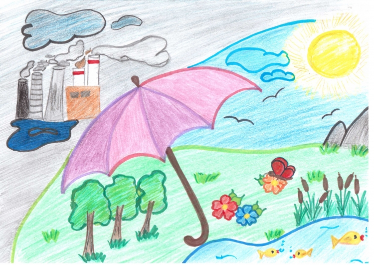 Экология рисунки детей