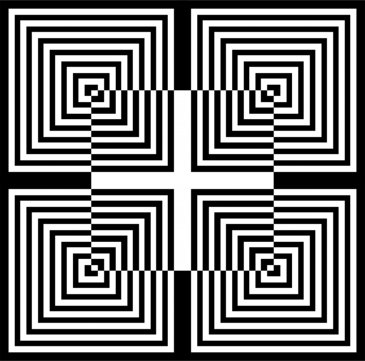 Оптическая иллюзия Геринга — обман зрения
