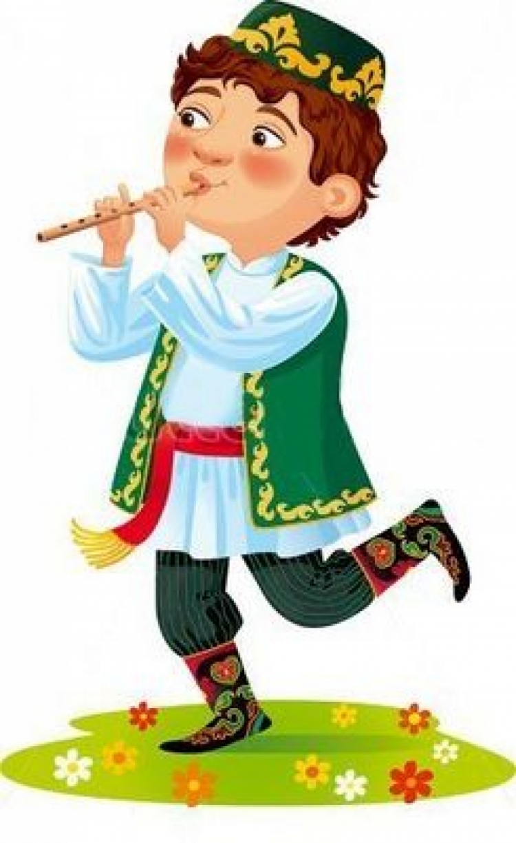Мальчик в татарском национальном костюме
