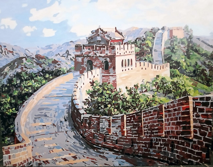Картина по номерам Великая китайская стена