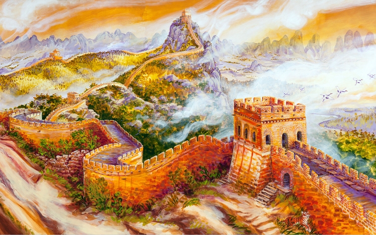 Великая китайская стена картина