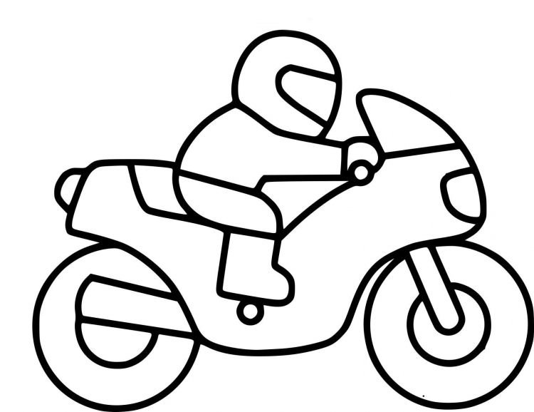 Учимся рисовать мотоцикл Как правильно нарисовать мотоцикл карандашом