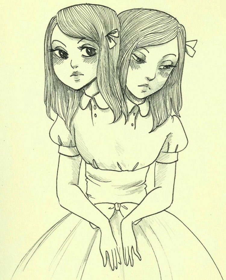 Fran Bow Клара и Мия арт