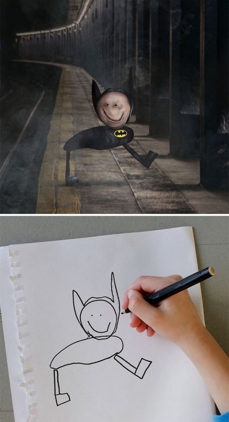 Тупые рисунки детей