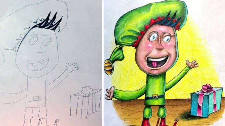 Смешные рисунки детей