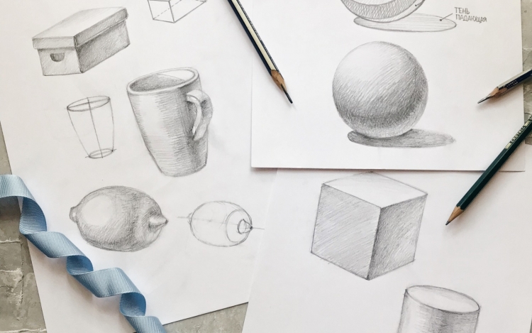 Основы рисования простым карандашом