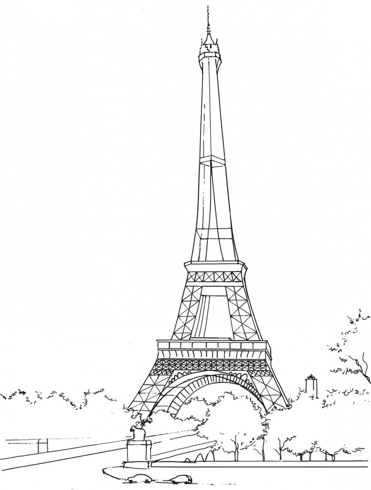 Париж простым карандашом