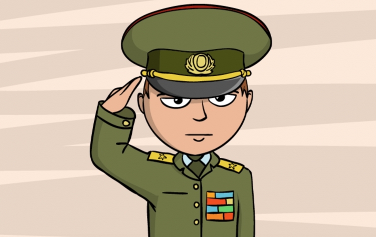 Генерал мультяшный