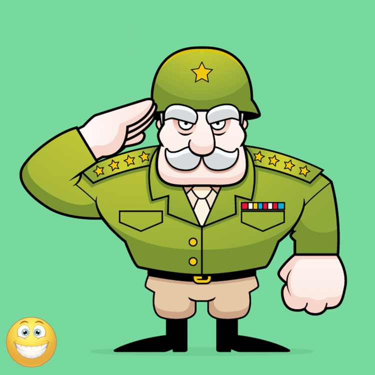 Три Генерала рисунок