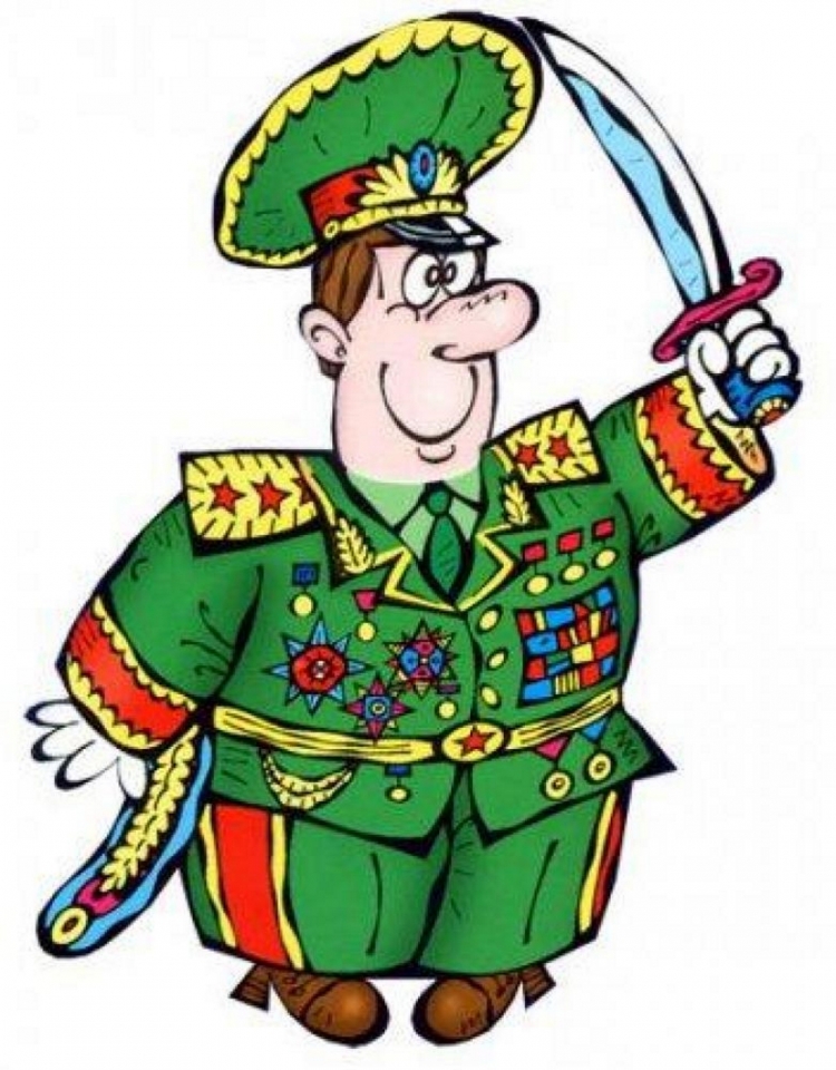 Мультяшные военные