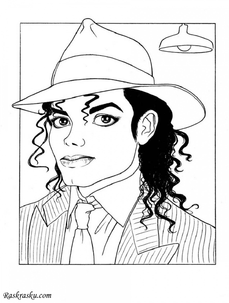 Майкл Джексон рисунок карандашом для начинающих