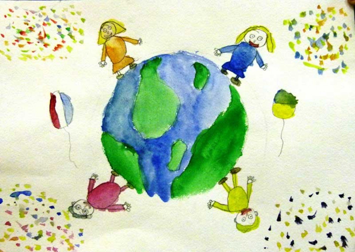 Земля наш дом картинки для детей. Рисунок на тему Планета земля. Рисунок на тему день земли. Планета глазами детей. Рисунок на тему толерантность.