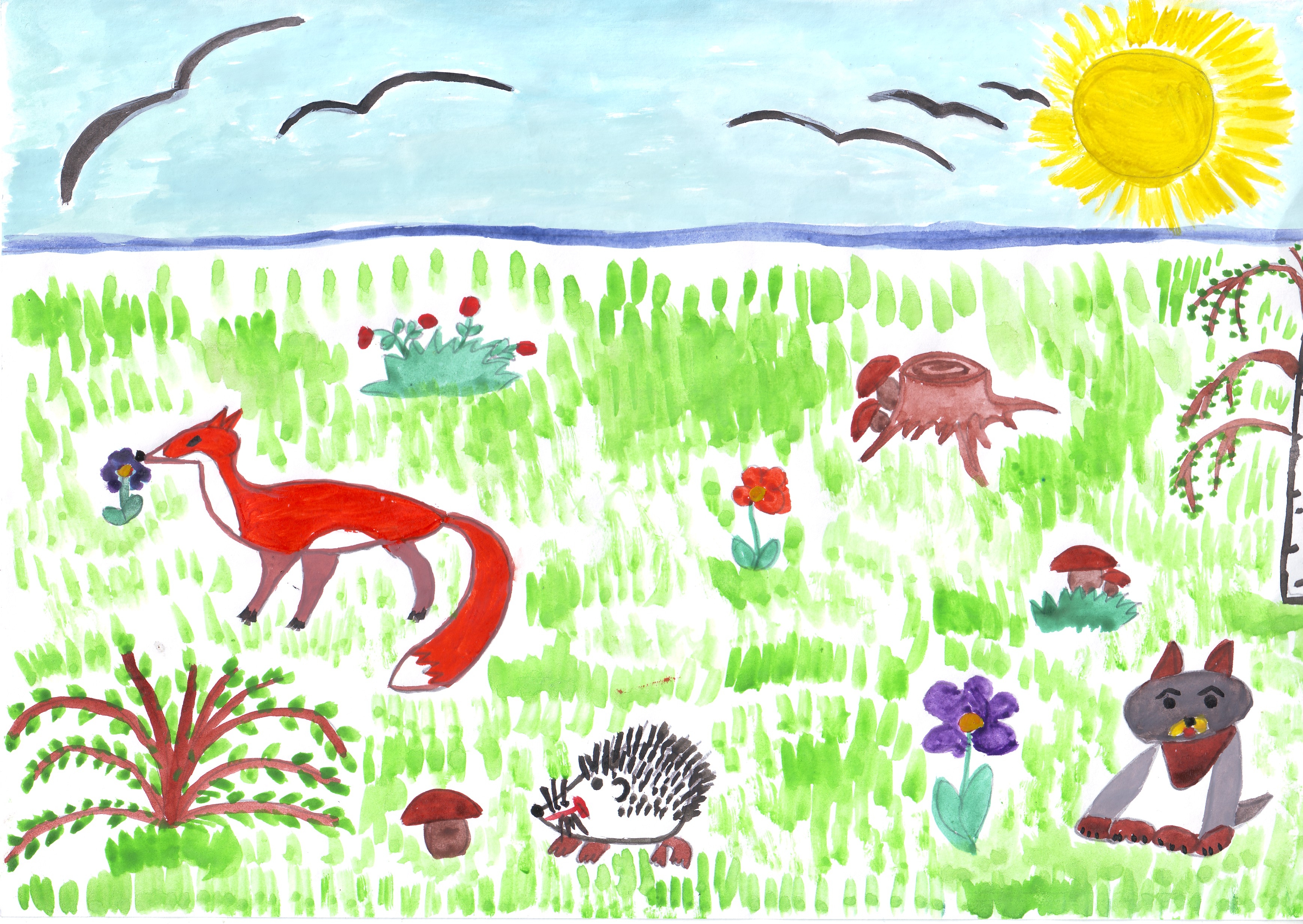 Живая природа рисунки для детей. Рисунок на тему Живая Планета. Рисунки на тему Живая Планета 1 класс. Разнообразие рисунок. Нарисуй живую природу