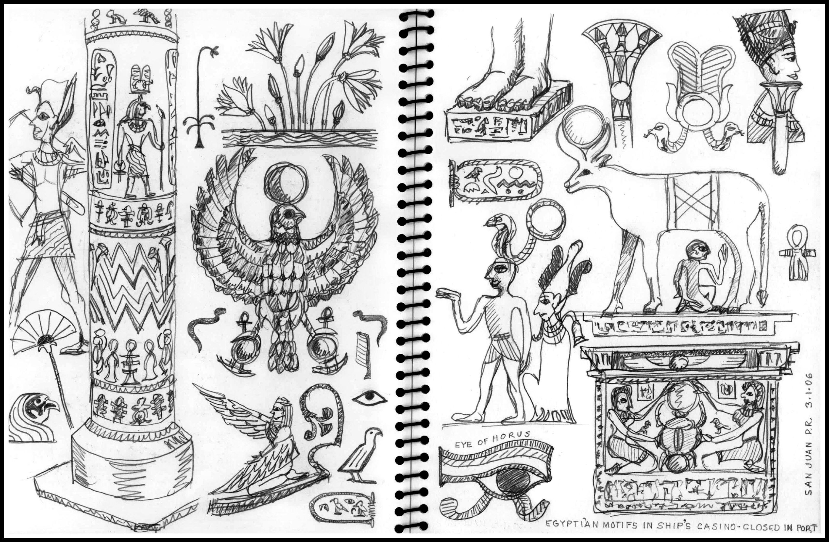 татуировки древний египет