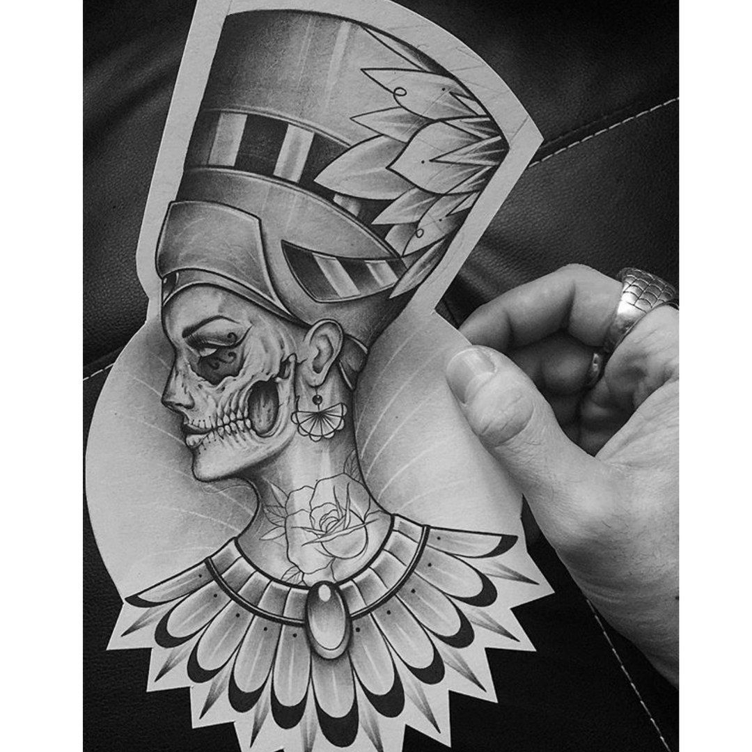 Египетская тематика тату