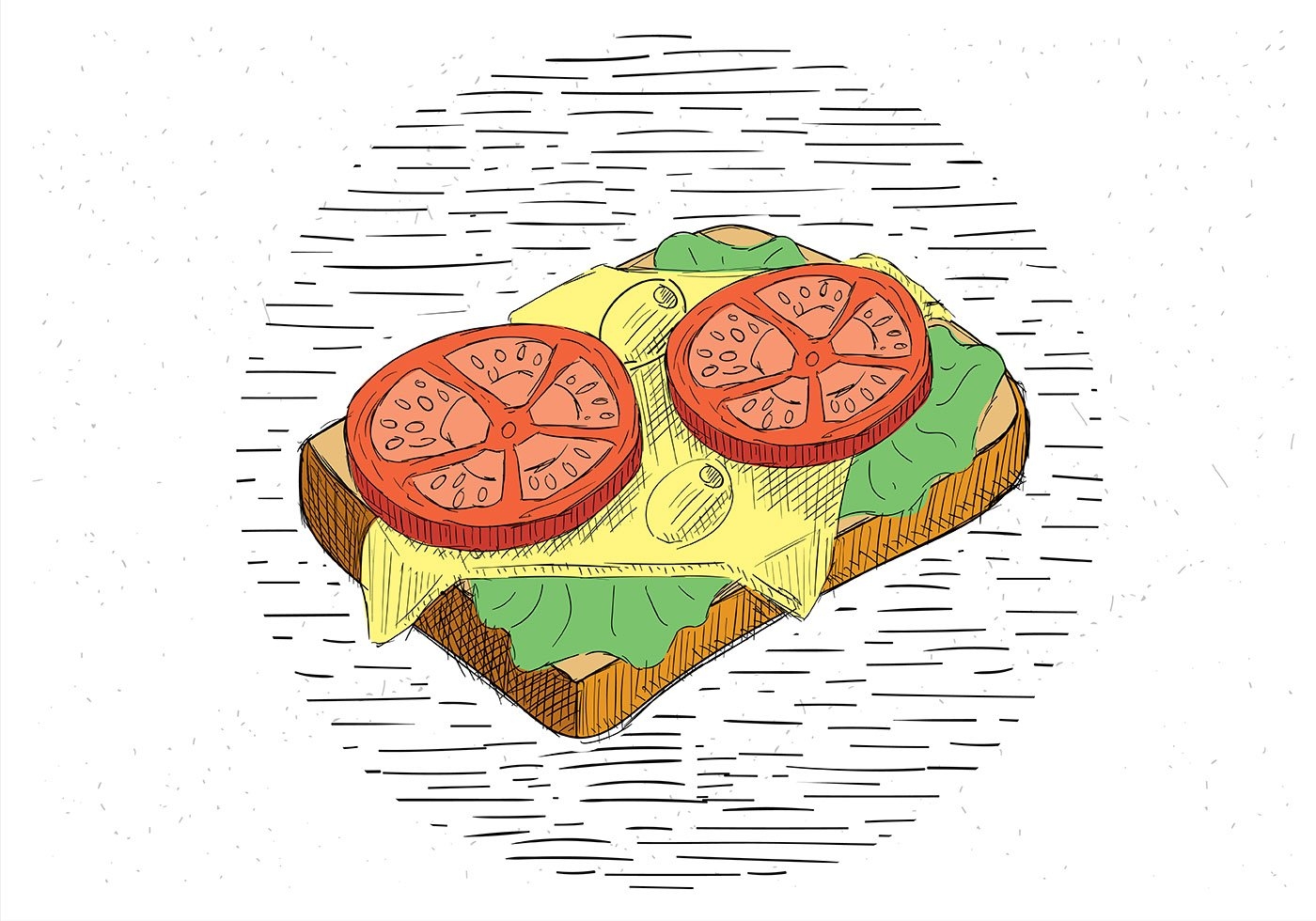 Раскраски бутерброды для взрослых