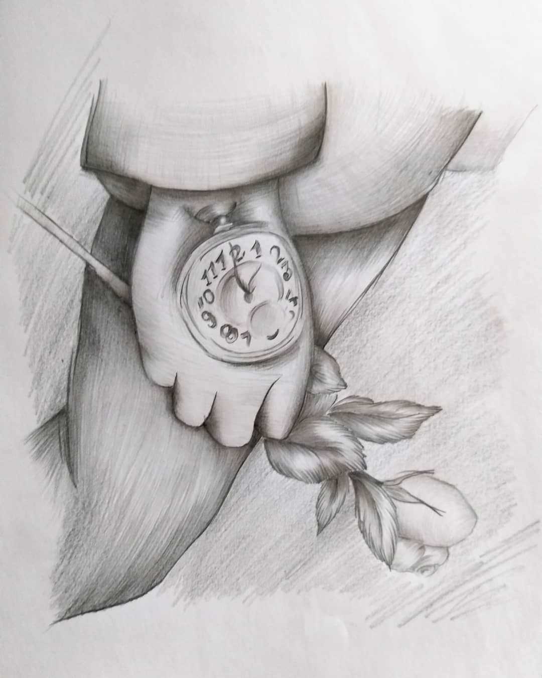 Часы на времени нарисовать. Часы рисунок. Часы "карандаши". Рисунок часов карандашом. Часы рисунок карандашом для срисовки.