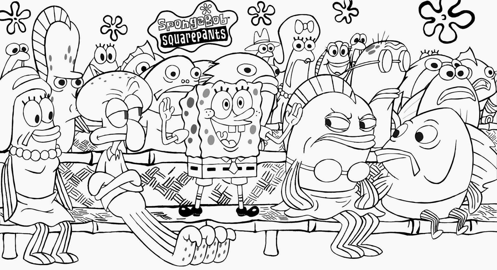 Раскраски для скачивания Nickelodeon Animation Studio